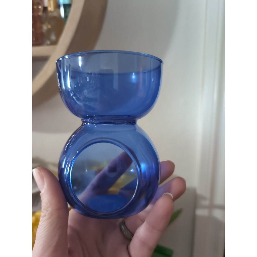 Paddywac Cobalt Glass Essential Oil Burner